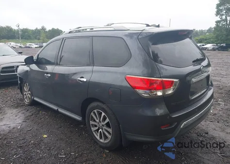 2013 Nissan Pathfinder Sv from USA, damaged, VIN 5N1AR2MNXDC676743